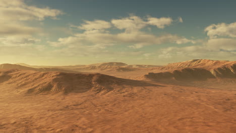 Sunset-over-the-sand-dunes-in-the-desert